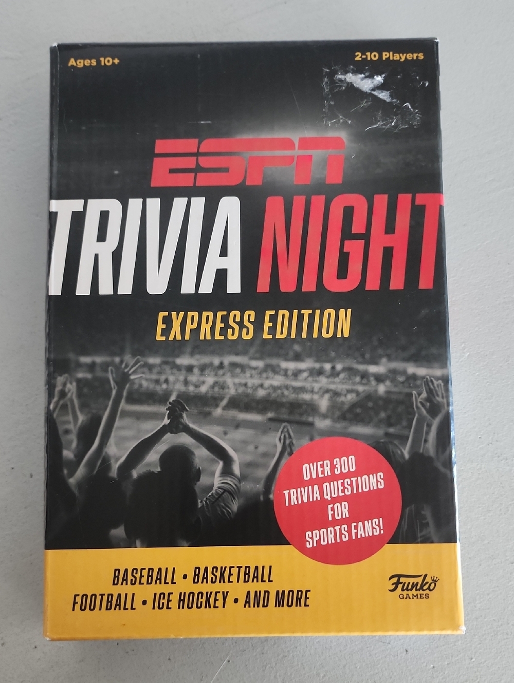 Funko ESPN Trivia Night Express Edition - Black, Red, Yellow
